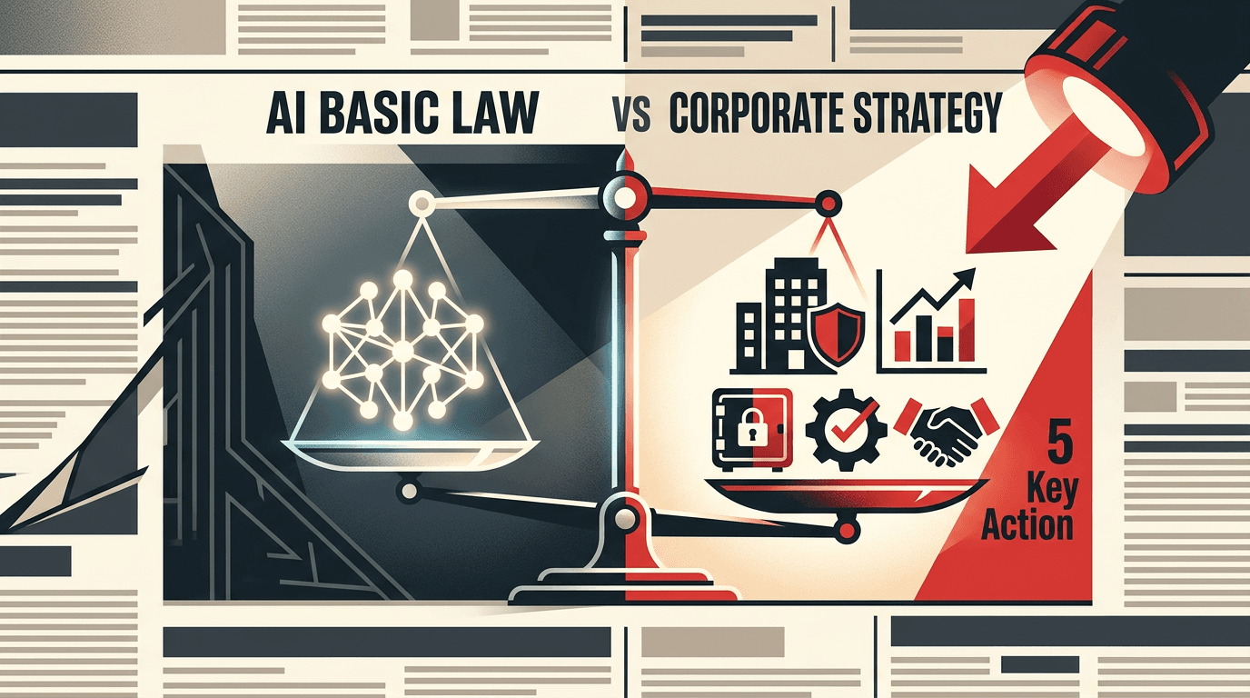 AI 기본법 시행, 국내 기업 생존 전략: 5가지 핵심 대응 (2026년 최신)