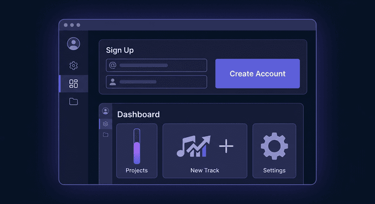 1단계 - 무료 계정 만들고 인터페이스 적응하기