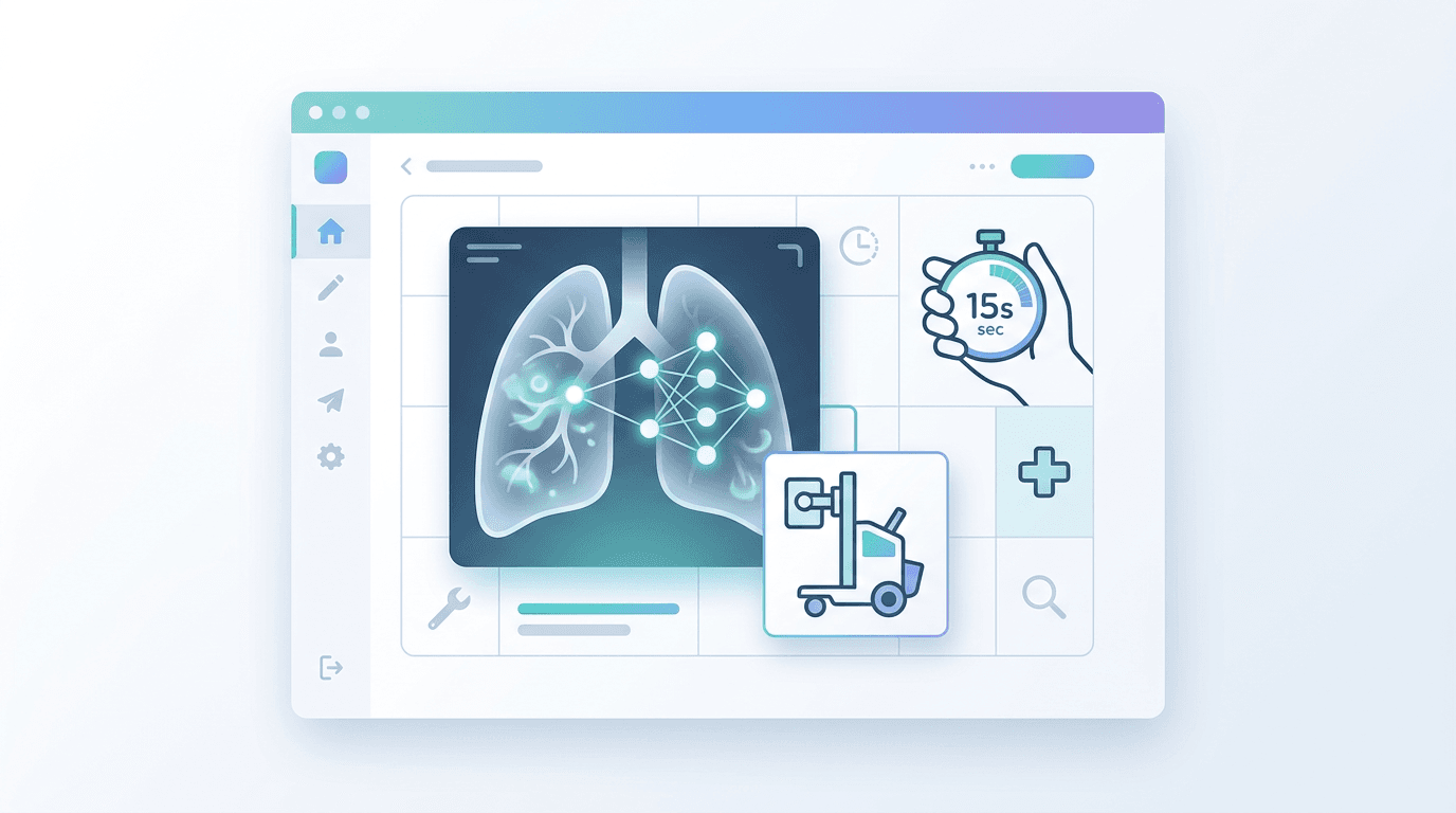 모바일 엑스레이, AI 만나 폐질환 진단 시간을 15초로 단축! (ft. 서울대병원 AI)