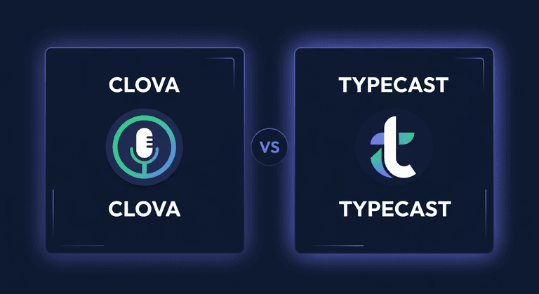 1. 네이버 클로바 (Clova) & 타입캐스트