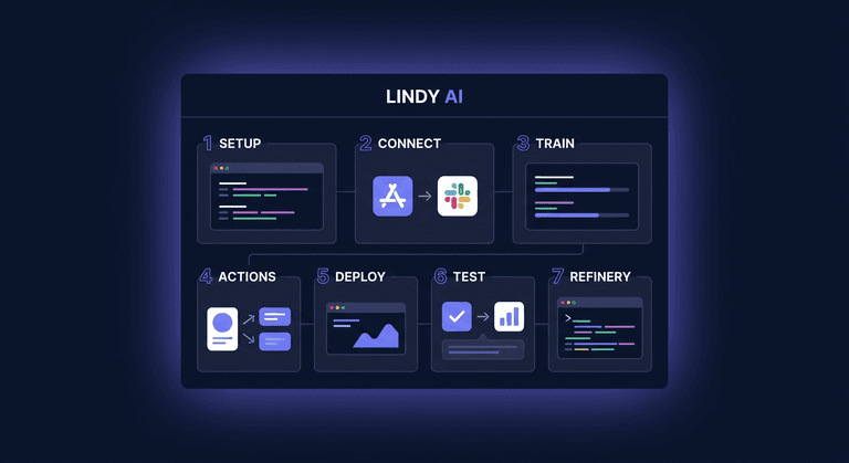 Lindy로 나만의 AI 어시스턴트 만들기 (7단계)