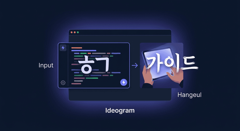 실전 가이드 1: 내 첫 한글 텍스트 이미지 만들기