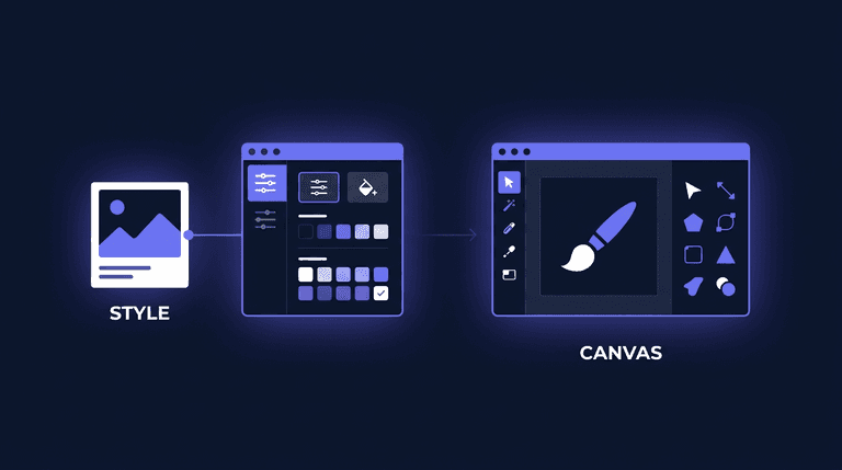 실전 가이드 2: 스타일 참조와 캔버스 도구 활용하기