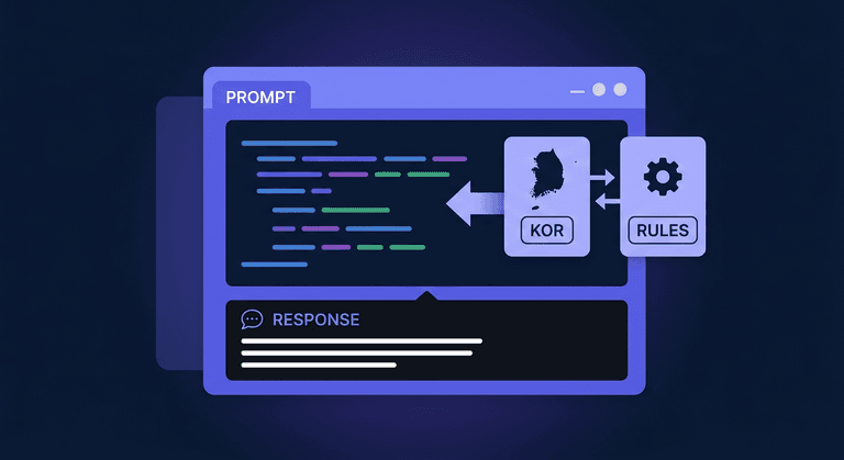 2단계: 한국어 특성을 고려한 프롬프트 작성