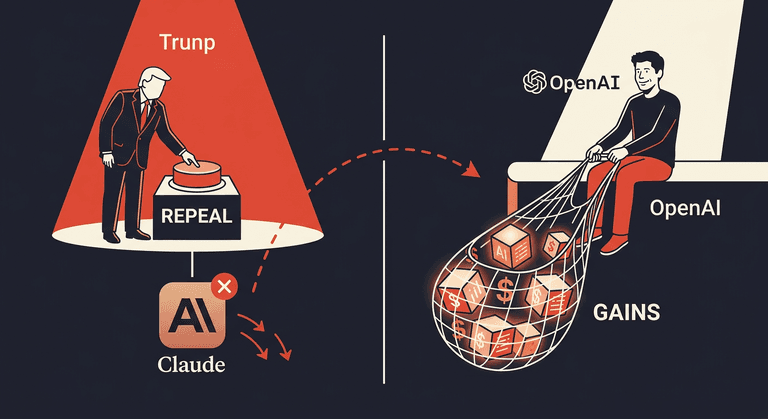 오픈AI의 어부지리와 흔들리는 AI 규제 시장