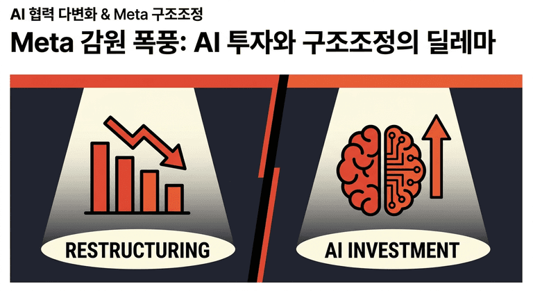 Meta 감원 폭풍: AI 투자와 구조조정의 딜레마